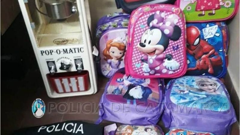 Tras un registro domiciliario, recuperan elementos robados