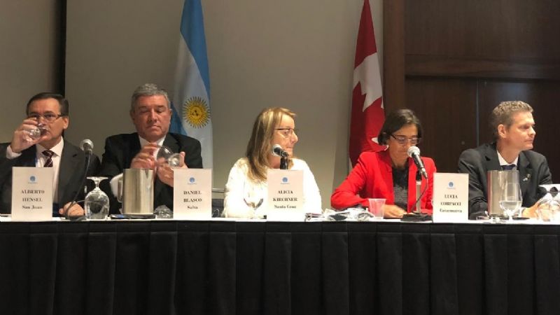 Lucía participó del panel Argentina Forum Day