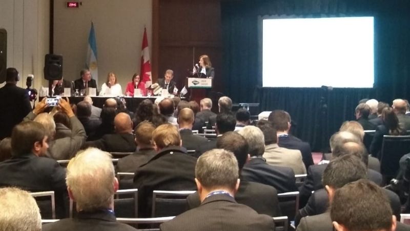 Lucía participó del panel Argentina Forum Day