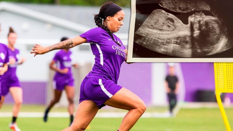 Embarazada y de pretemporada, la jugadora de la que todos hablan