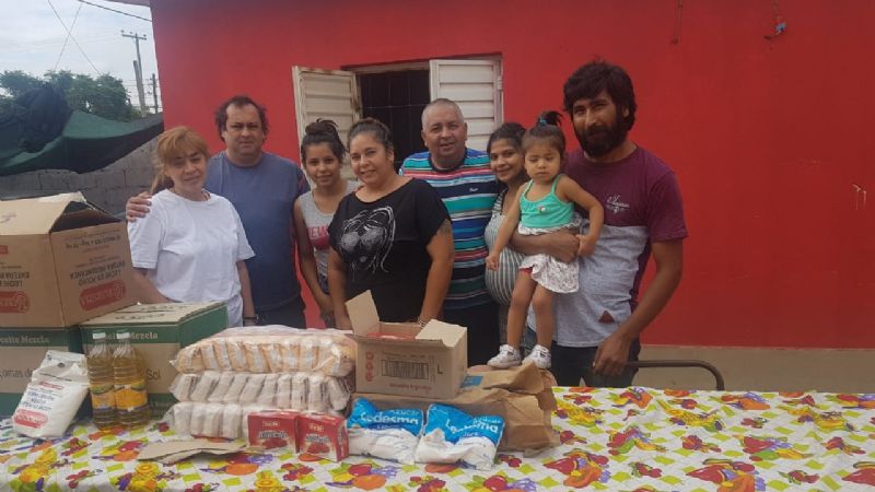 Acciones solidarias en el comedor “Gauchito Gil”