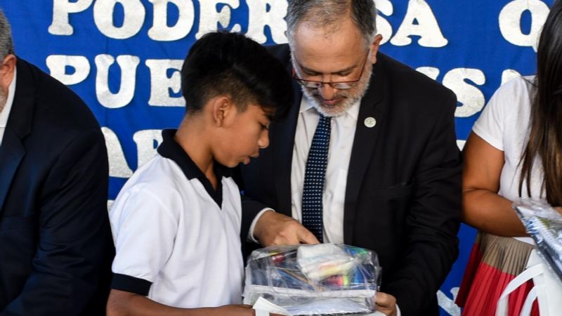 Senadores acompañaron la inauguración del ciclo lectivo 2019