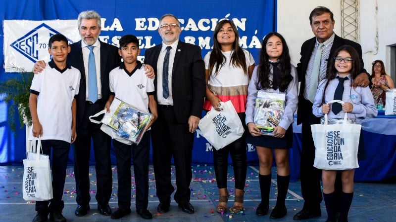 Senadores acompañaron la inauguración del ciclo lectivo 2019