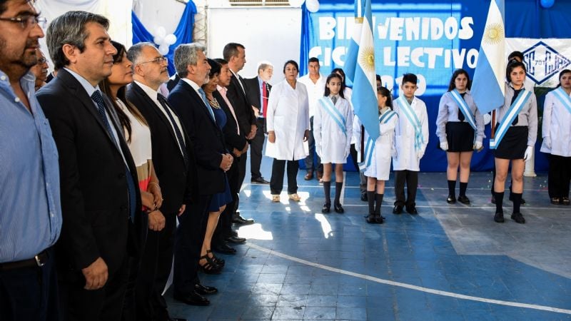 Senadores acompañaron la inauguración del ciclo lectivo 2019