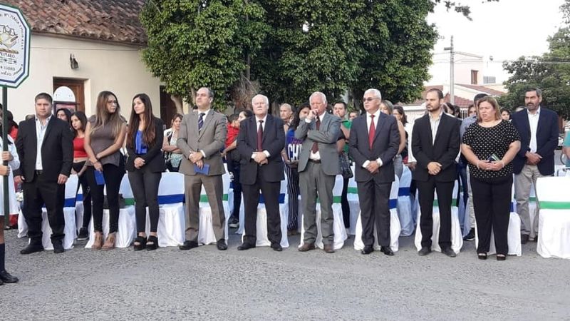 Senadores acompañaron la inauguración del ciclo lectivo 2019