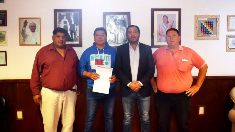 En Santa María se acordó con gremios