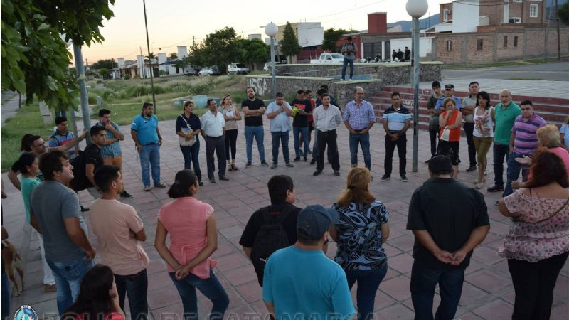 Vecinos de la zona norte se reunieron con autoridades de Seguridad y Policía