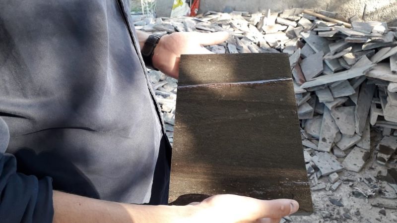 Minería colaboró con productores para transportar laja