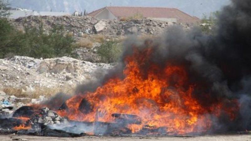 Quemaba basura y las llamas se expandieron hasta un baldío