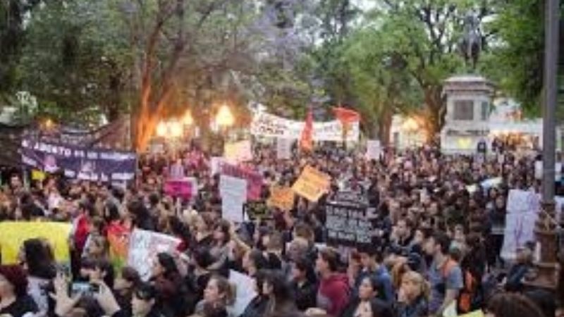 Movilizaciones de mujeres en Catamarca