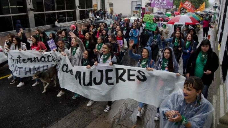 Convocante marcha de mujeres en Catamarca