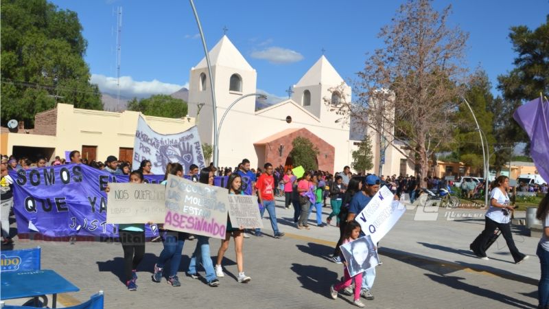 Una multitud marchó por el crimen de Elba Ibáñez