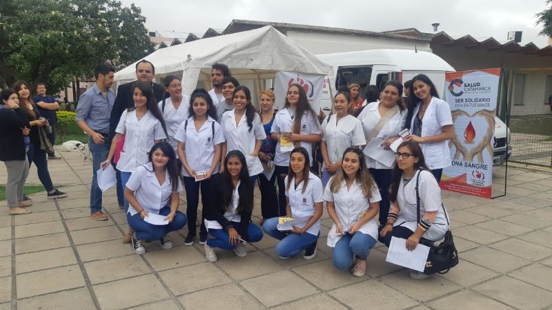 Campaña de recolección de sangre en la UNCA