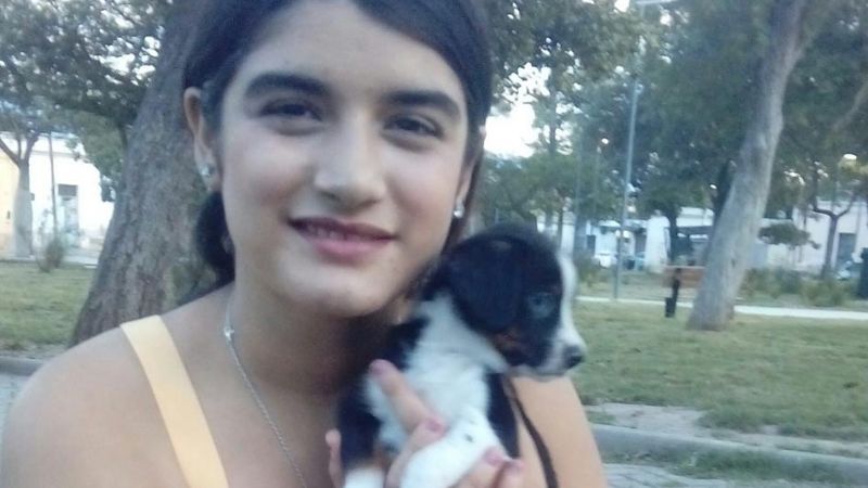 Encontraron a Milagros en la ruta 4, camino a El Rodeo