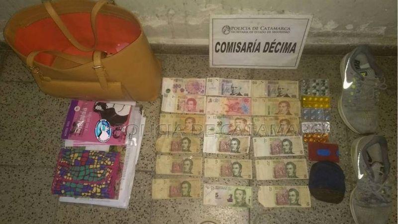 Atraparon al ladrón de una cartera
