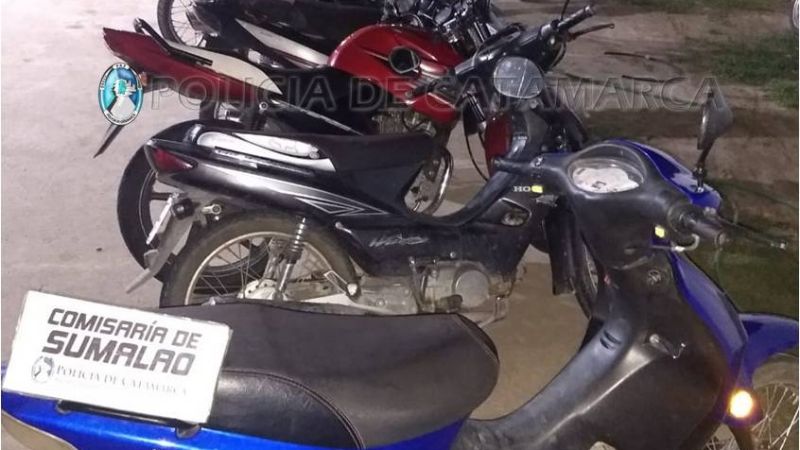 Controles en Capital y Valle Viejo: secuestraron 17 motos