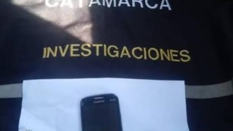 Recuperan un teléfono celular robado