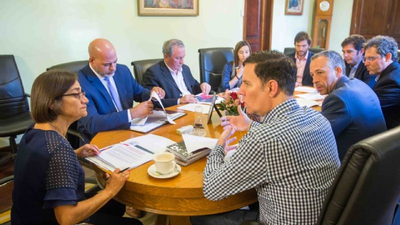 Lucía recibió a ejecutivos de empresa minera