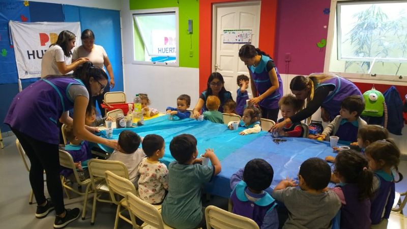 El Jardín Maternal tiene su propia huerta urbana