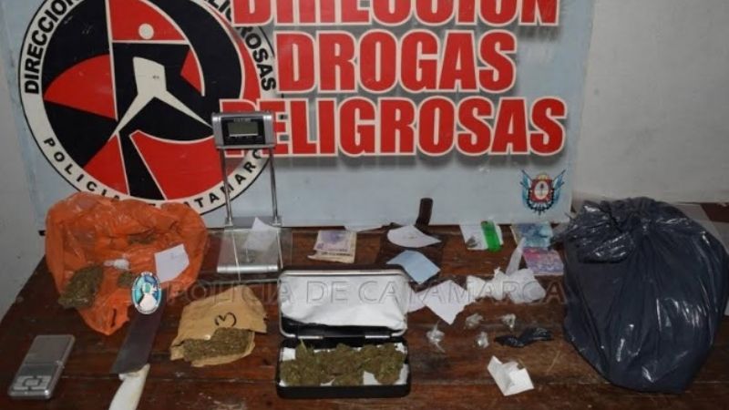 Desarticulan otro "kiosko" de venta de drogas en el Norte de la Capital