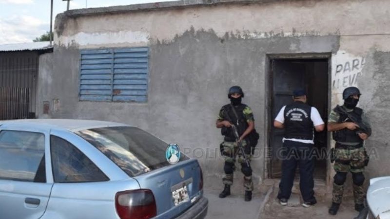 Desarticulan otro "kiosko" de venta de drogas en el Norte de la Capital