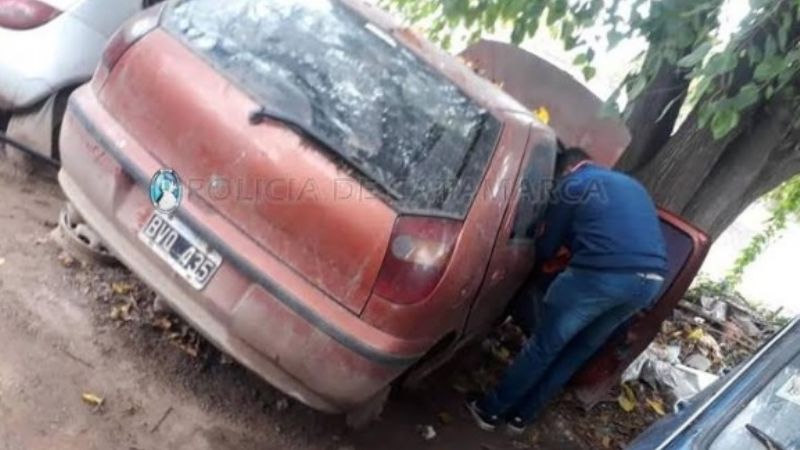 En Los Altos encuentran un auto robado en Buenos Aires en 2010