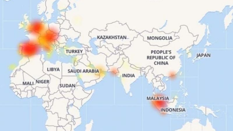 Reportan una caída a nivel mundial de Facebook, Instagram y WhatsApp