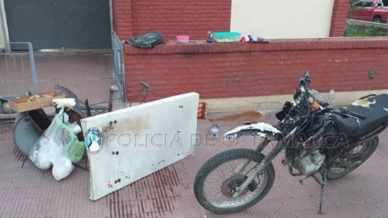 Chocó contra un puesto de venta de tortillas