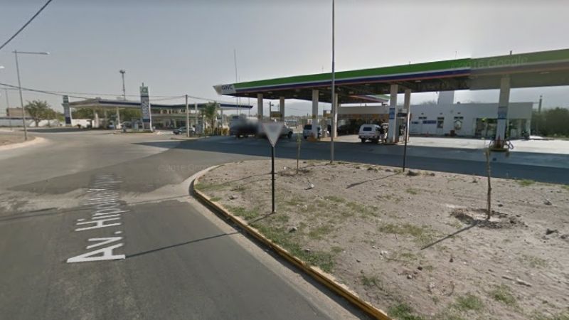 Causó un desorden en una estación de servicios