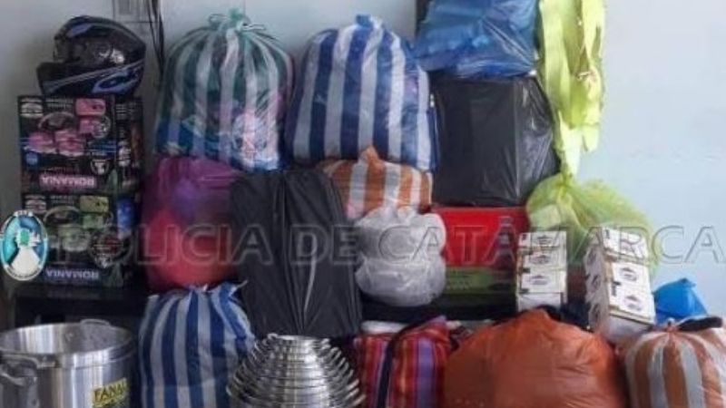 Secuestran mercadería ilegal valuada en $100.000