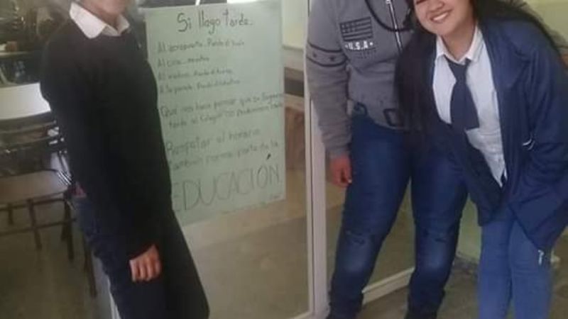 Destacado trabajo de alumnos sobre el cuidado del medio ambiente