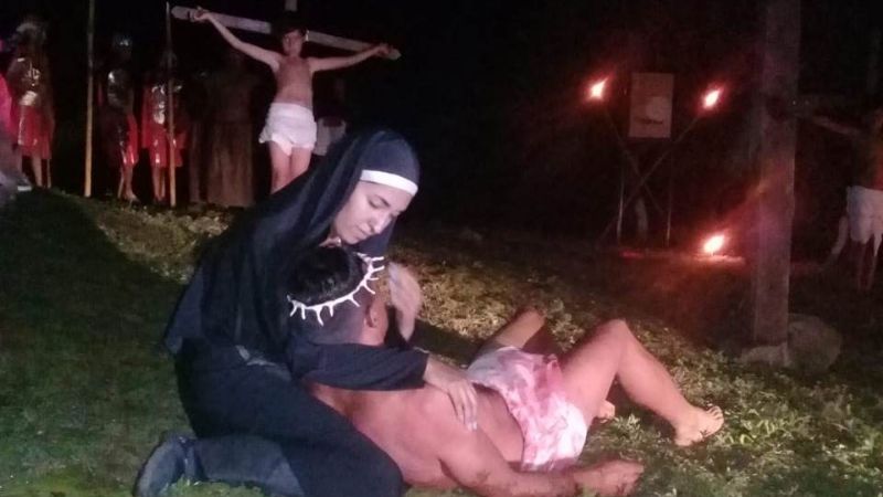 Celebración del Domingo de Ramos en comunidades de El Alto