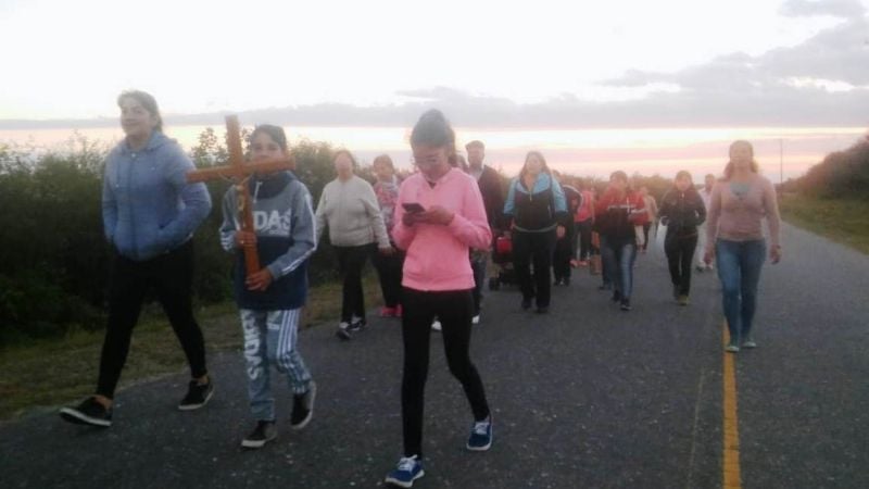 Celebración del Domingo de Ramos en comunidades de El Alto