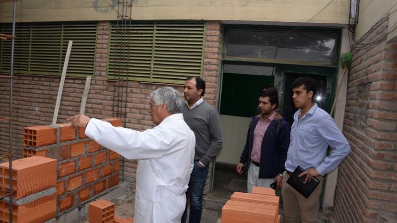 Realizan obras en el Hospital Regional “Luis A. Vargas” de Santa María
