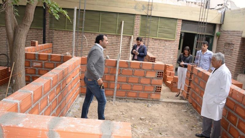 Realizan obras en el Hospital Regional “Luis A. Vargas” de Santa María