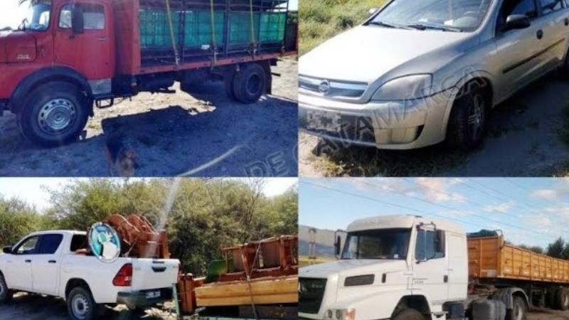 Secuestran 202 vehículos en puestos camineros