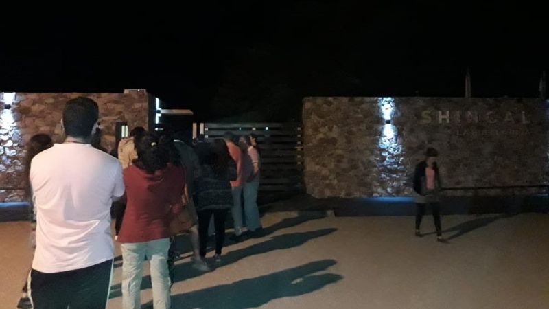 Se viene la segunda visita nocturna en el Shincal de Quimivil