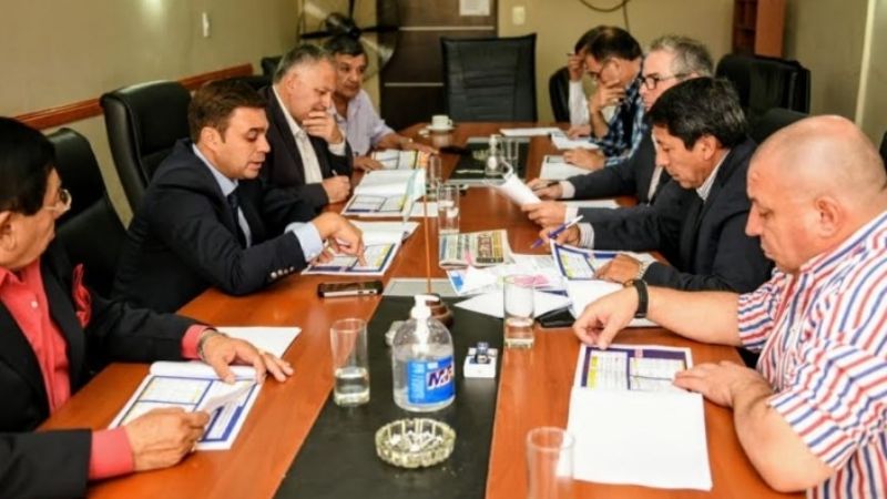 Senadores se reunieron con el Presidente de EC Sapem