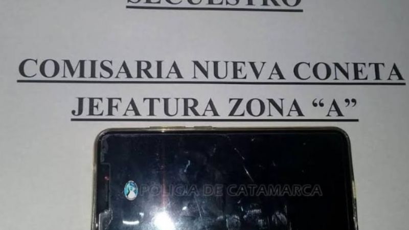Recuperan un celular