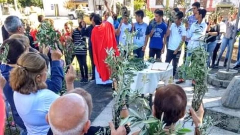 Domingo de Ramos en El Alto