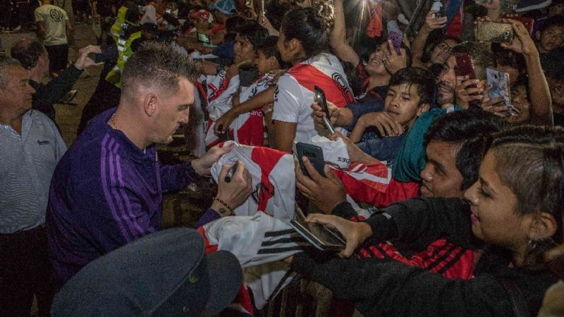 River con Argentino de Merlo, por la Copa Argentina