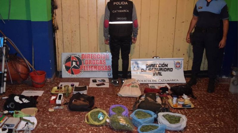 Secuestran marihuana VIP y hachís: detienen a una familia
