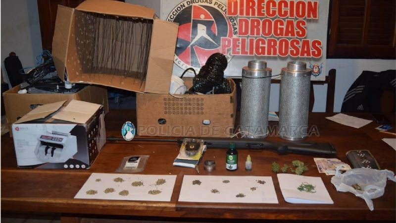 Secuestran marihuana VIP y hachís: detienen a una familia