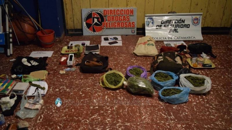 Secuestran marihuana VIP y hachís: detienen a una familia