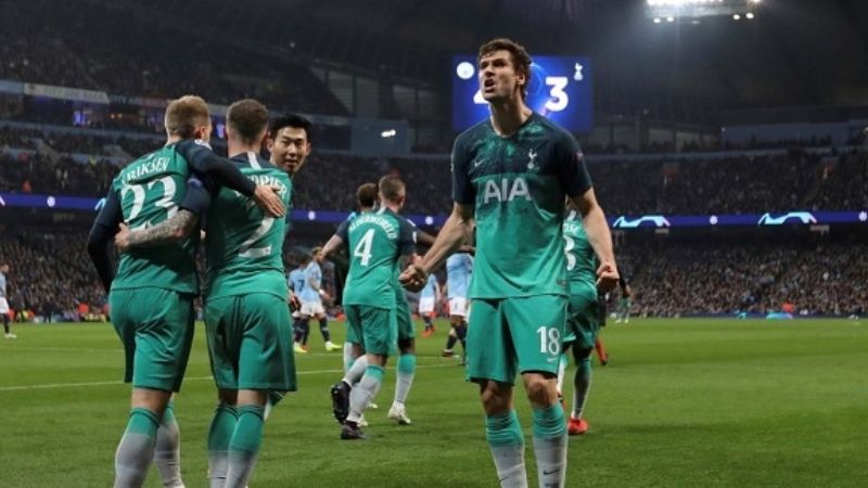 En un sensacional partido, Tottenham eliminó al Manchester City