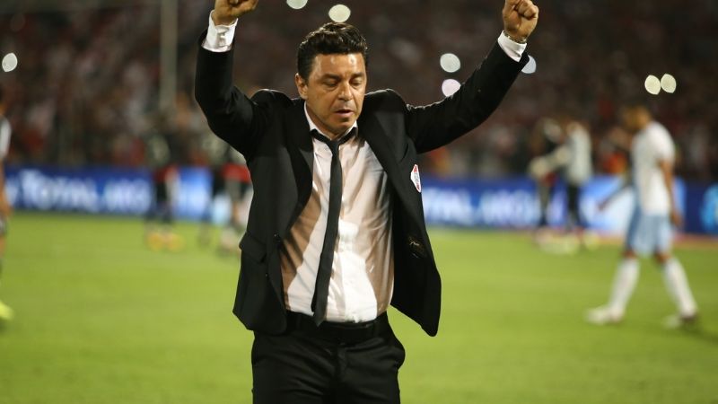 Gallardo llegó a los 250 partidos como director técnico de River