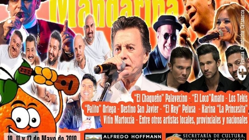Cartelera completa de la XLI edición de la Fiesta Nacional de la Mandarina