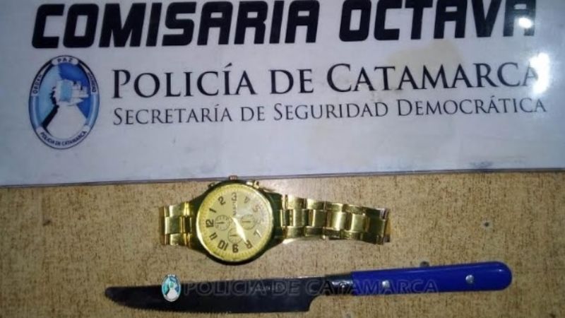 Cuando iba a ser detenido, intentó apuñalar a los policías