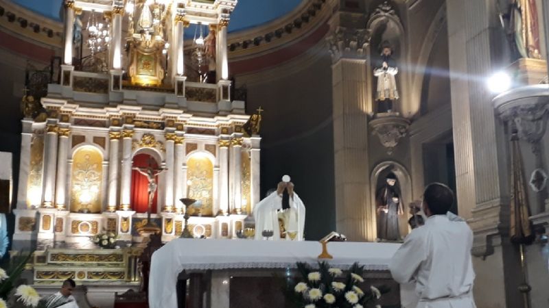 Celebración de la Última Cena a los pies de la Madre del Valle