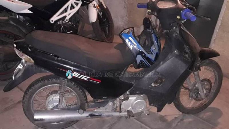 Robó una moto y la abandonó a la vera del Río del Valle